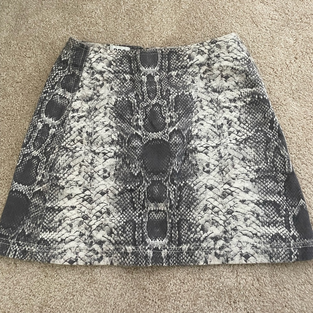 BDG Snakeskin Miniskirt (urban outfitters)